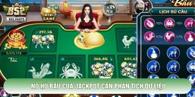 Nổ hũ bầu cua jackpot cần phân tích dữ liệu